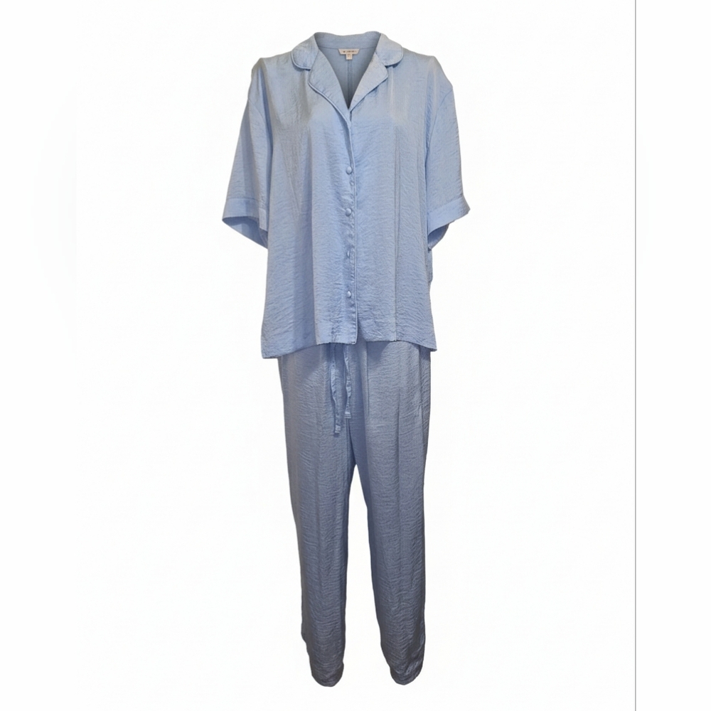 Light Blue Pajama Set Size XL